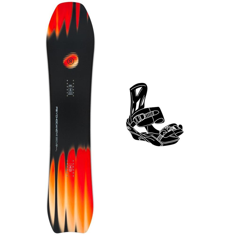 Ride - Pack Snowboard Psychocandy - 154 + King - Snowboard