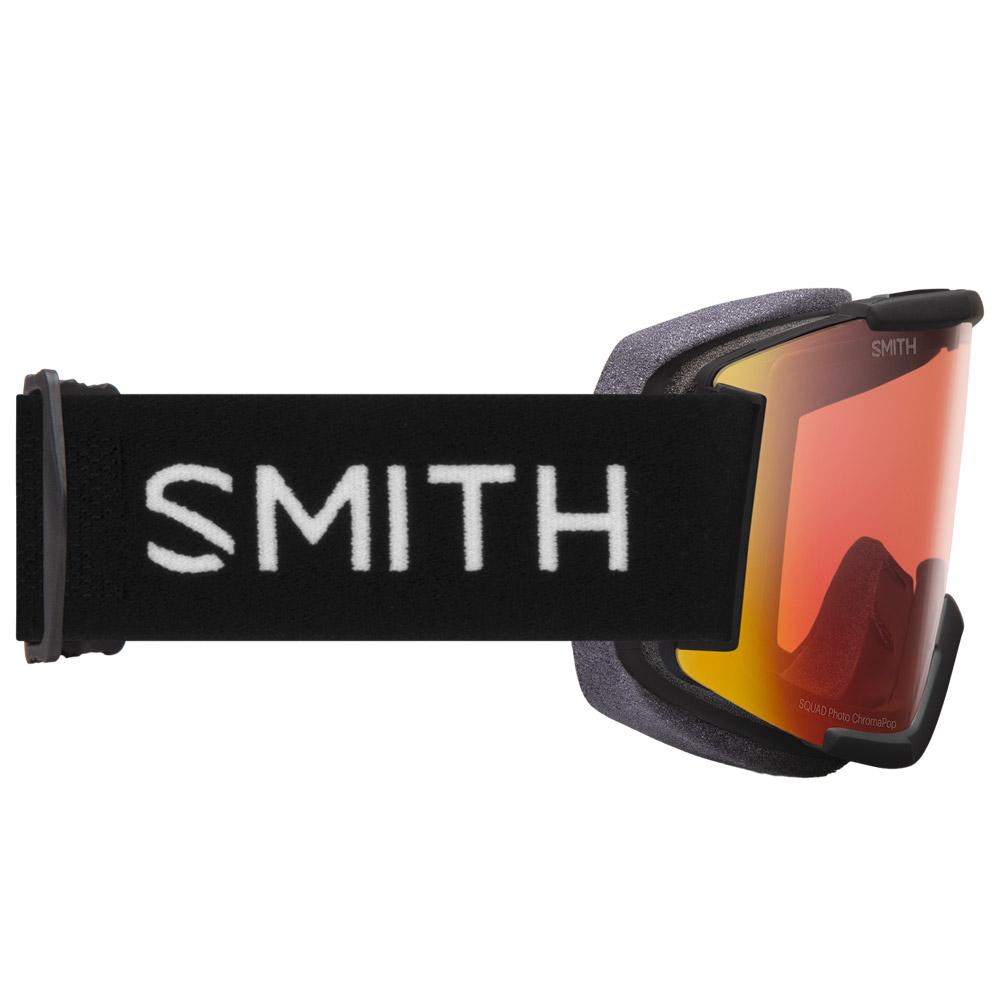 Smith Goggles Squad Black Chromapop Pro Photochromic Red Mirror