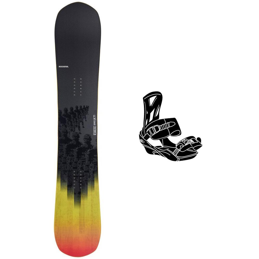 Rossignol - Pack Snowboard Resurgence - 156 + Mach Black - Snowboard