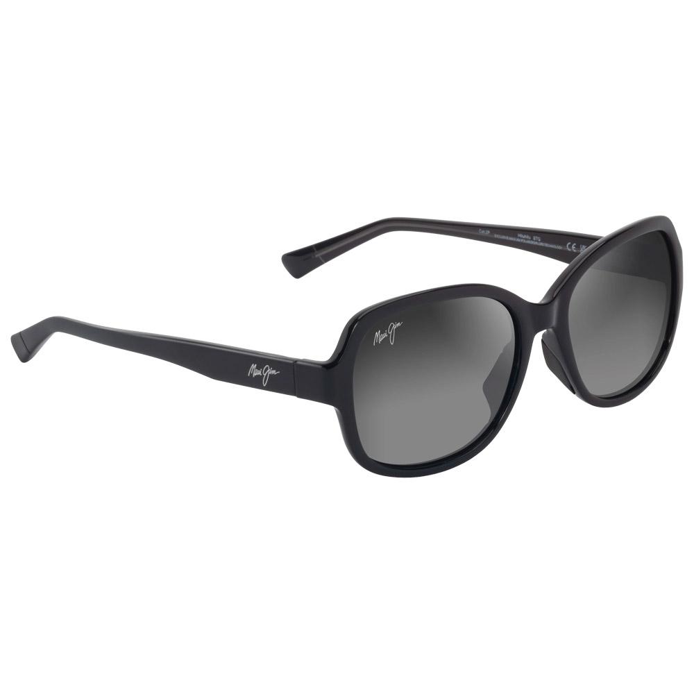 Maui Jim - Hiluhilu Shiny Black Neutral Gray Minéral Superthin - Sunglasses