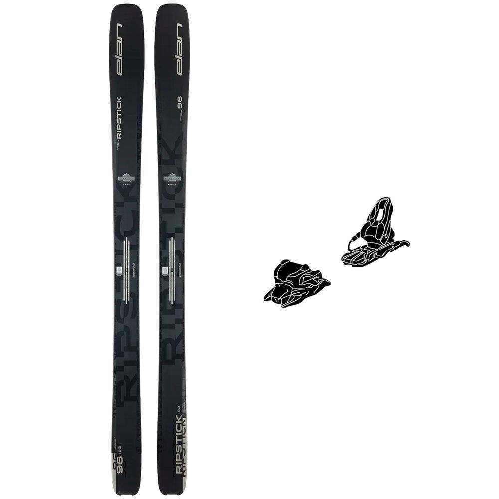 Elan - Alpine ski set Ripstick 96 Black Edition + bindings - Ski