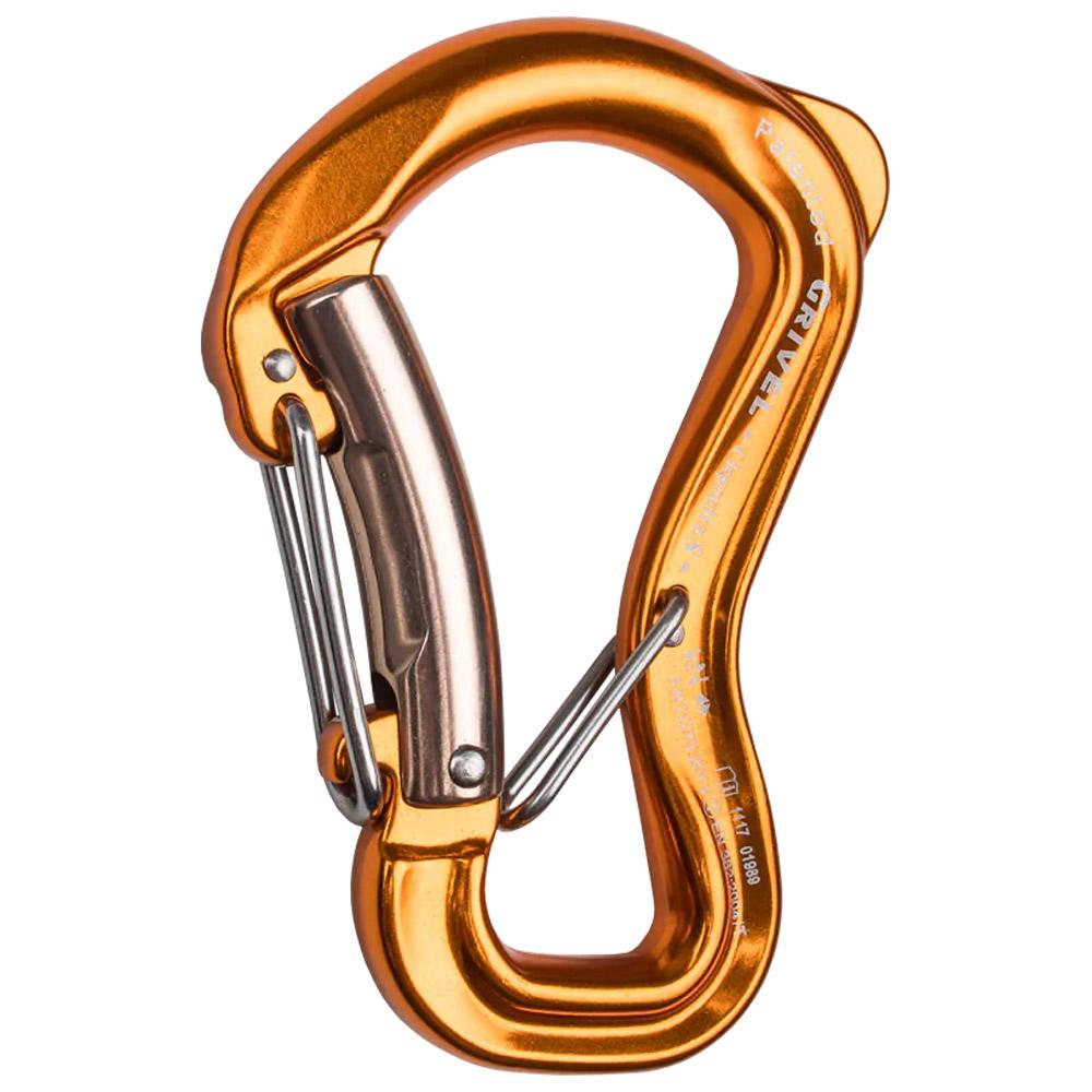 Grivel - Clepsydra S K10GS Twin Gate Orange - Carabiners