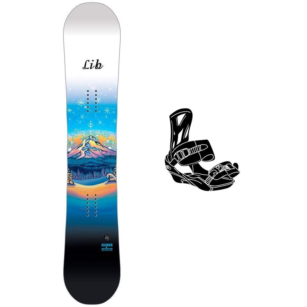 Lib Tech - Snowboard set Glider + bindings - Snowboard