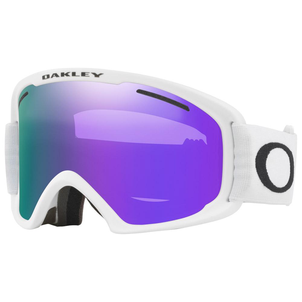 Oakley - O-Frame 2.0 Pro L White Violet Iridium + Persimmon - Skibrille - Weiß - Herren - Glisshop.de