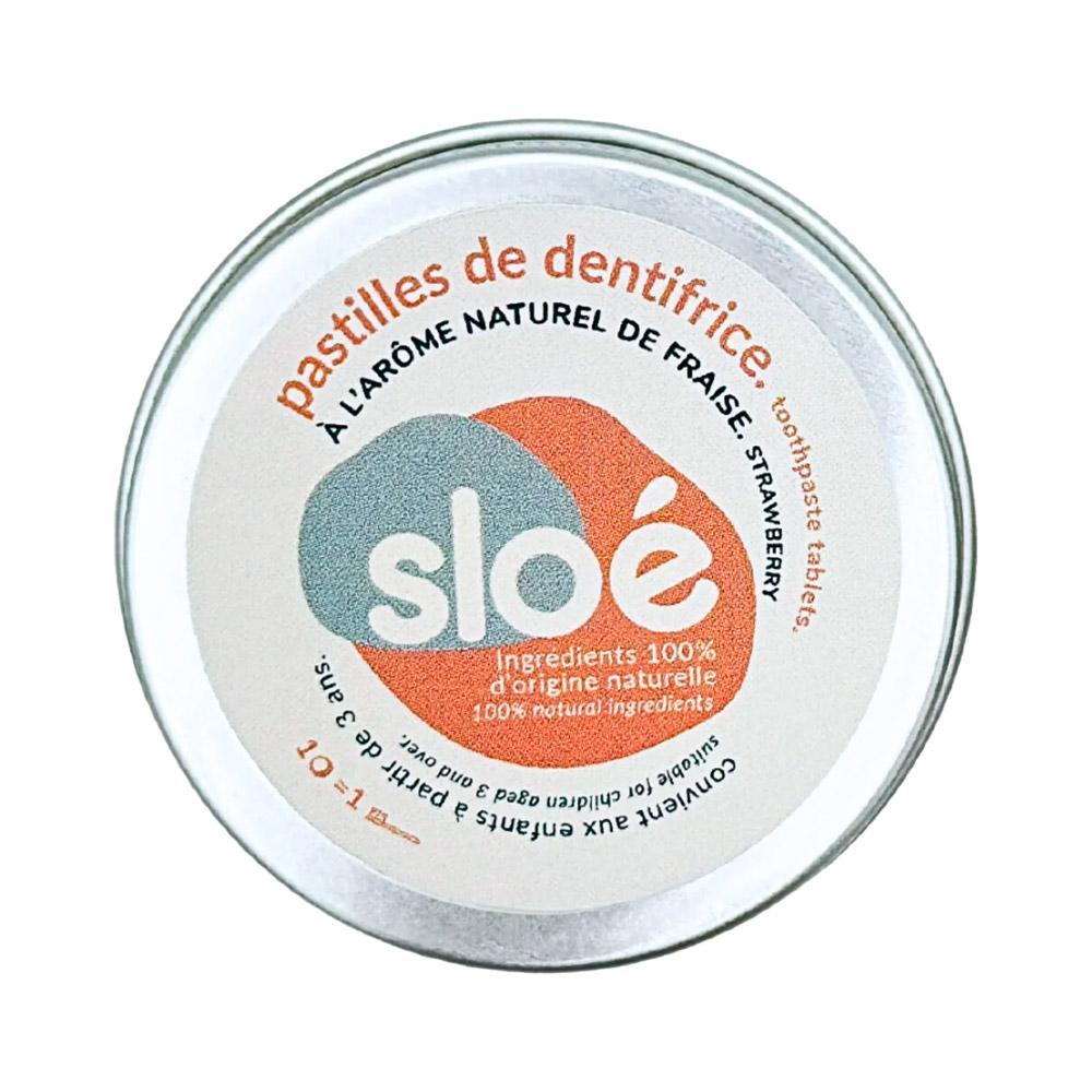 Sloe - Pastille A Croquer Fraise - Toothpaste