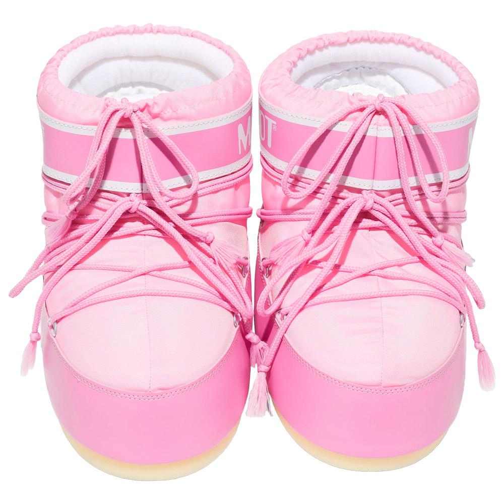 Moon Boot Snow boots Icon Low Nylon Pink - Winter 2026 | Glisshop