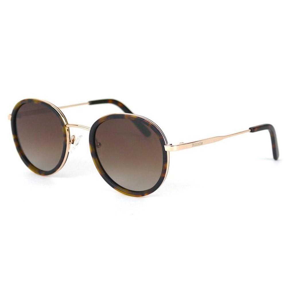 Binocle Eyewear - Coachella Gold Tortoise Brown Polarized - Sunglasses