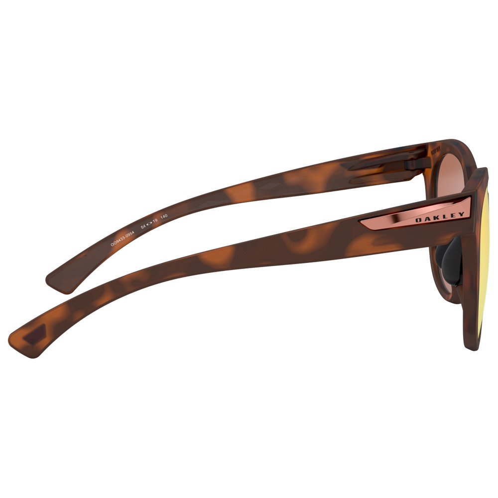 Oakley Low Key Prizm Women's Lifestyle Polarized Sunglasses - Matte Black /  Prizm Rose Gold / One Size