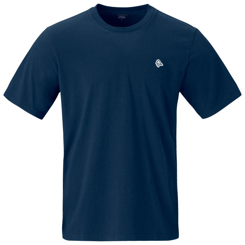 Norrona - 29 Cotton Viking Patch T Shirt Indigo Night - S - Tee-Shirt