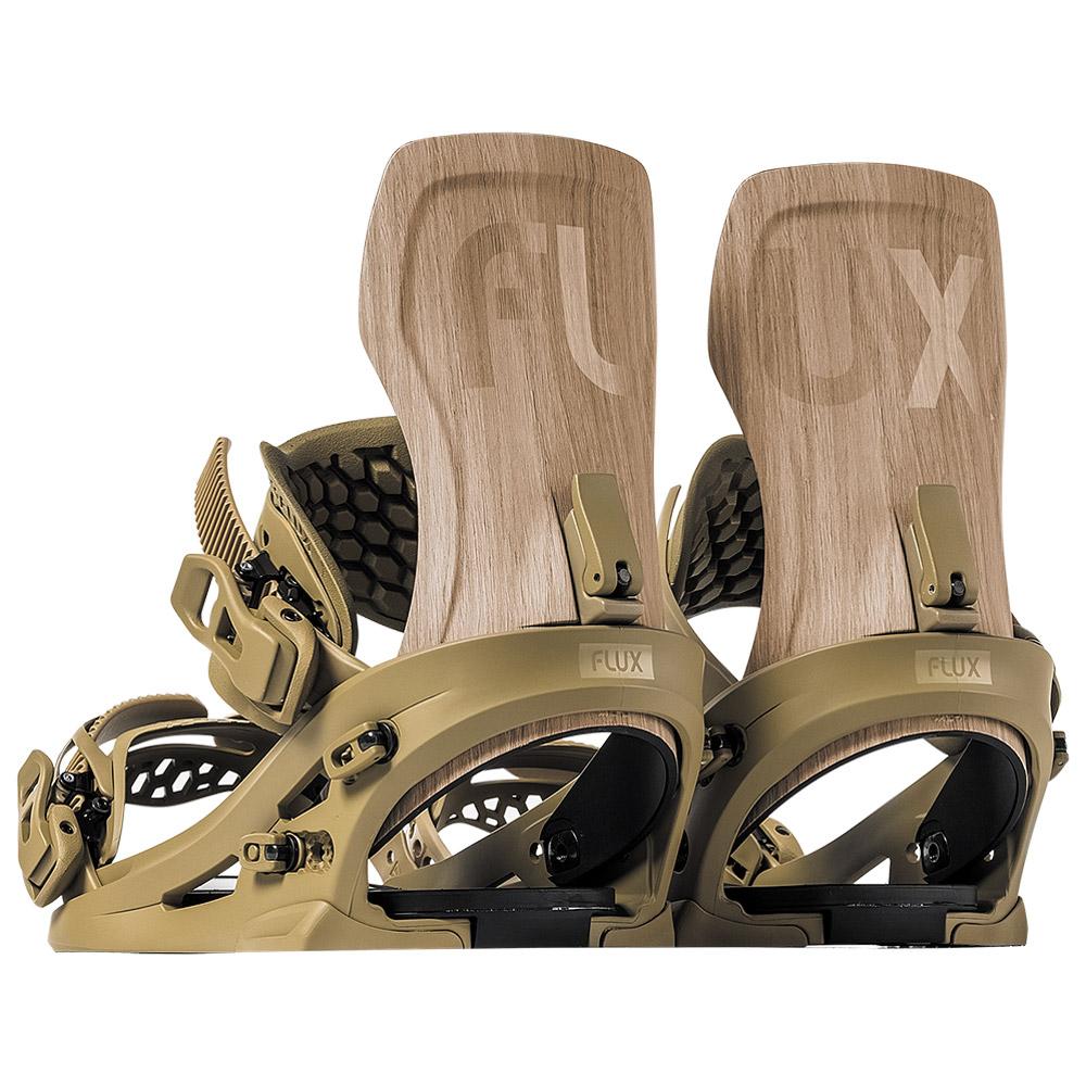 Flux Snowboard binding XF Natural Wood - Winter 2025 | Glisshop