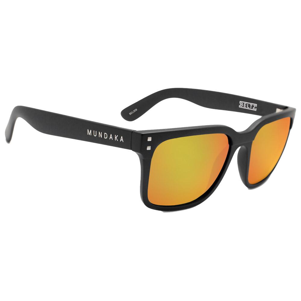 Mundaka Optic - Beltz Mat Black Smoke Cx Polarized Orange Revo - Sunglasses