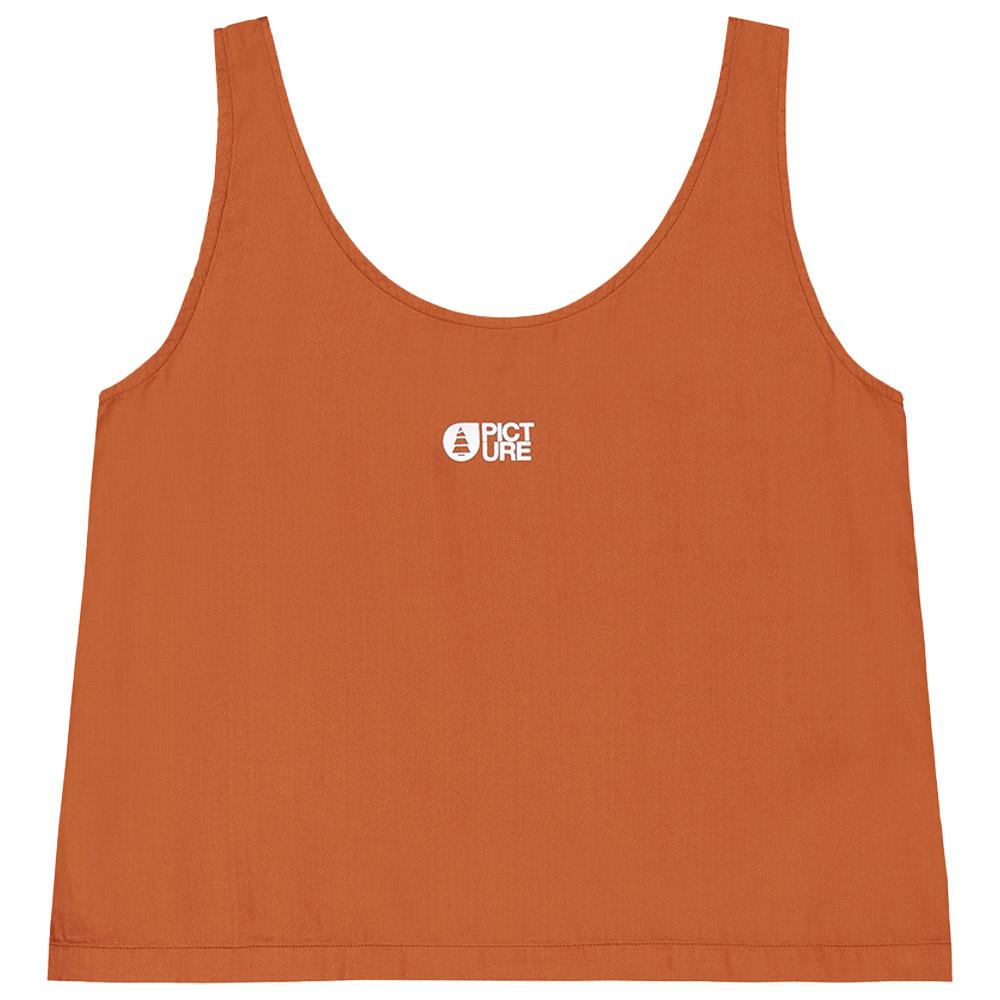 Picture - Silya Tank Mango - L - T-Shirt - Größe L - Mango - Damen - Glisshop.de