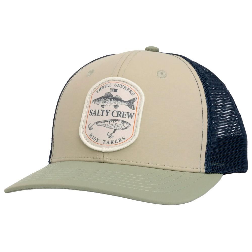 Salty Crew - Baited Retro Trucker Oil Green Blue - Cap