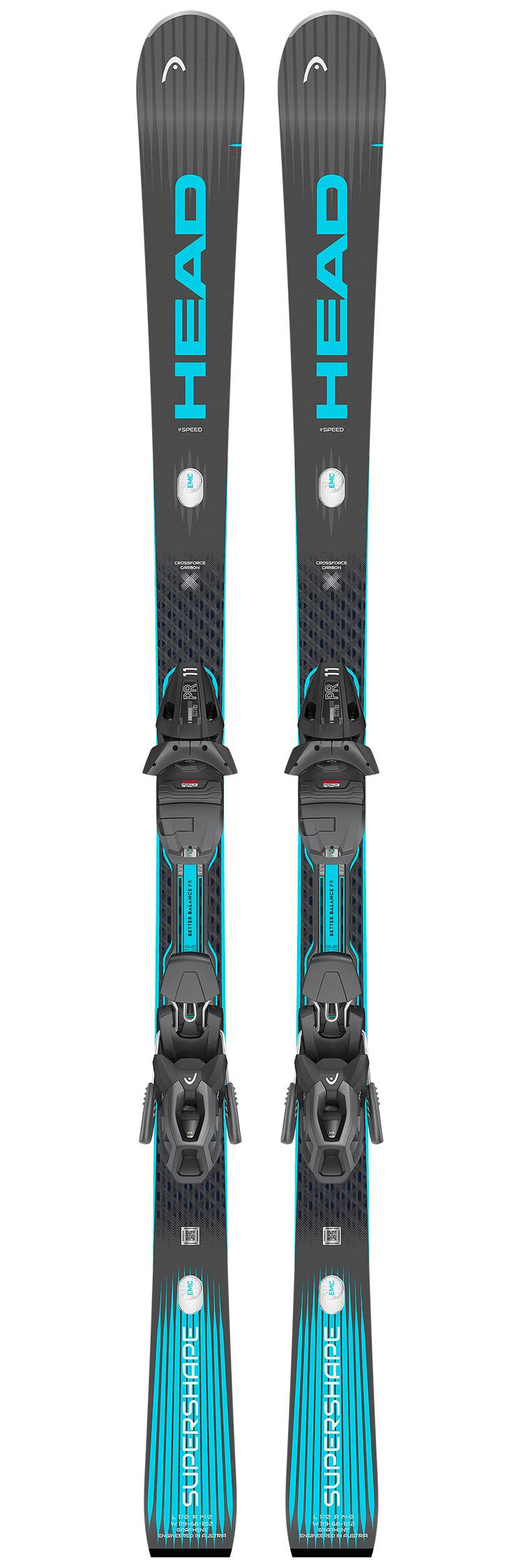 Head - Pack Ski Supershape E-Speed - 170 + Protector Evo Pr 11 Gw [P-85] Matt Black - Ski