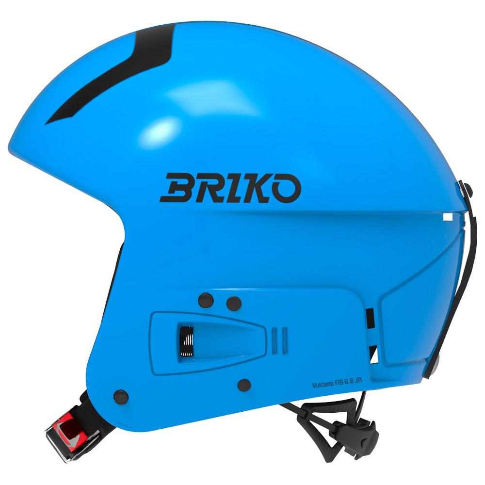 Briko - Vulcano Fis 6.8 Junior Shiny Neon Blue Black - S-M - Helmet
