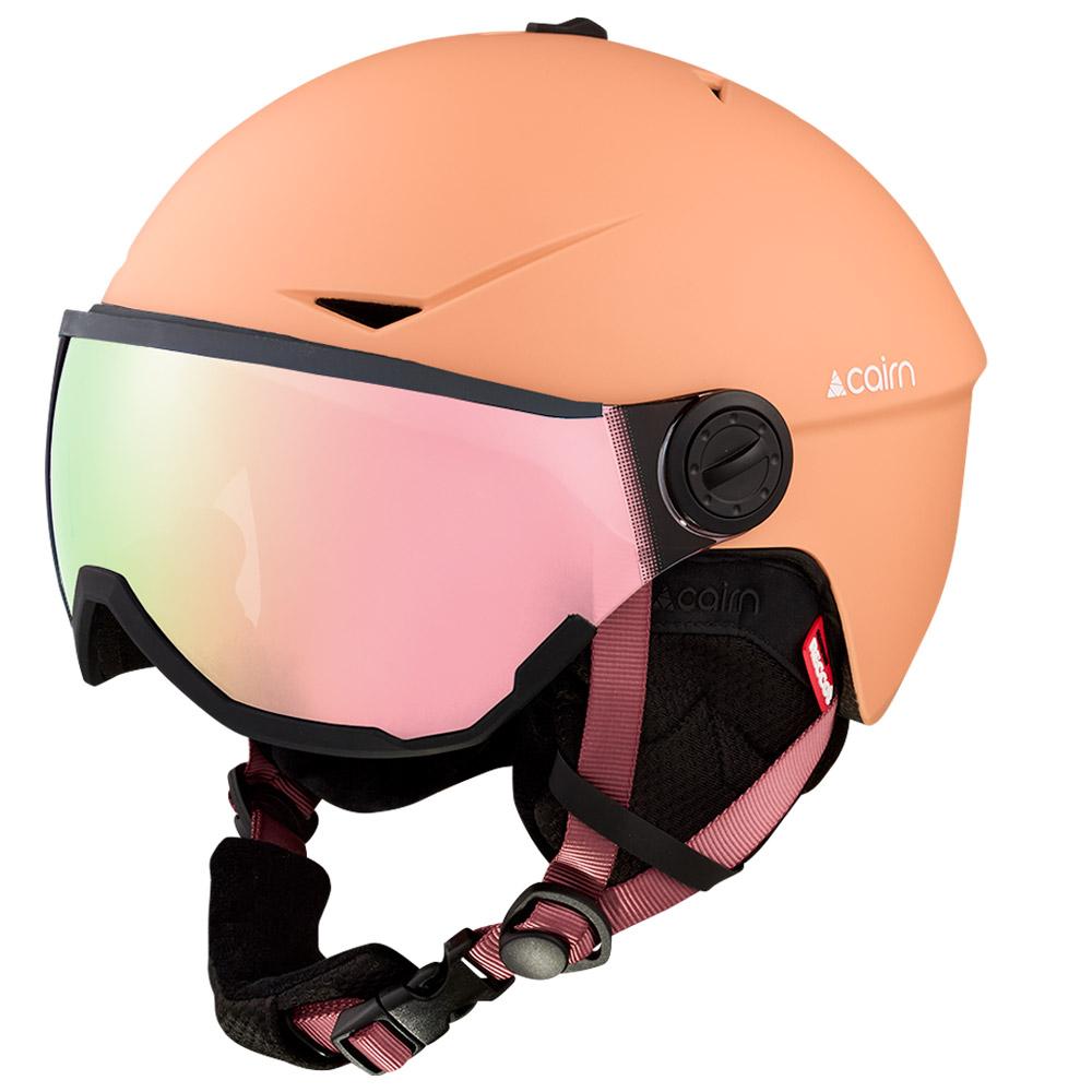 Cairn - Rise Visor Pure Mat Peach - S - Helmet w/ visor