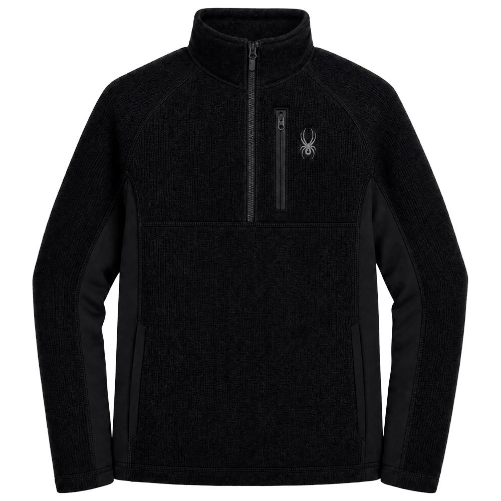 Spyder - Core Sweater 1/4 Zip Black Heather - S - Fleece