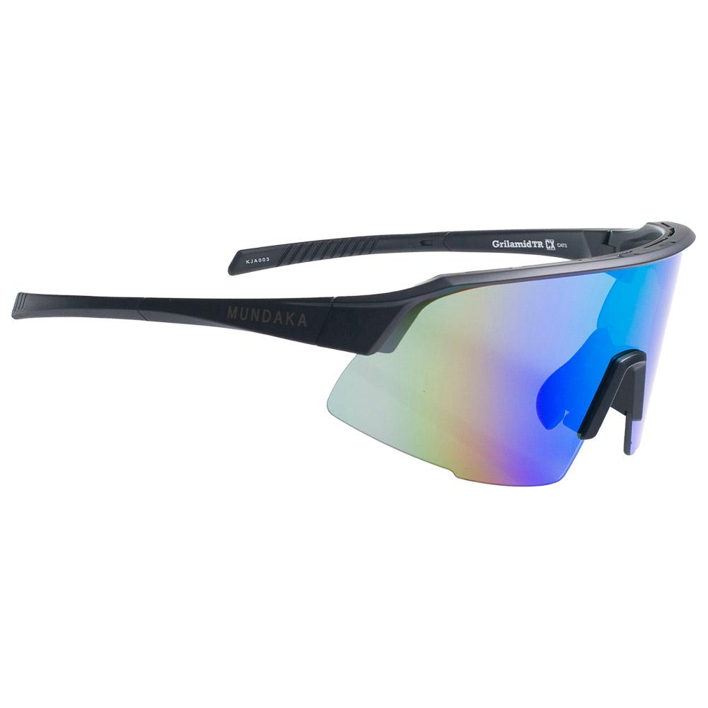 Mundaka Optic - Kjarr Matte Black Smoke Cx Green Revo - Sunglasses