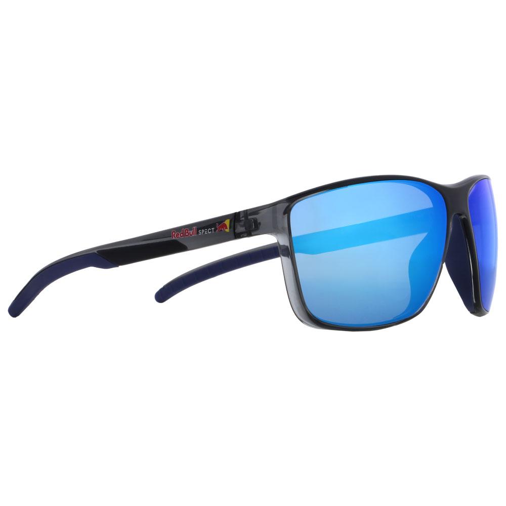 Red Bull Spect - Drift Shiny X'Tal Dark Grey Blue Smoke Blue Mirror - Sunglasses
