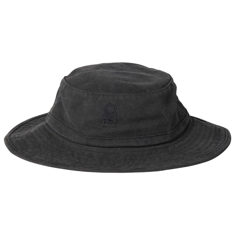 Rip Curl - Search Canvas Wide Brim Hat Black - S-M - Bucket hat