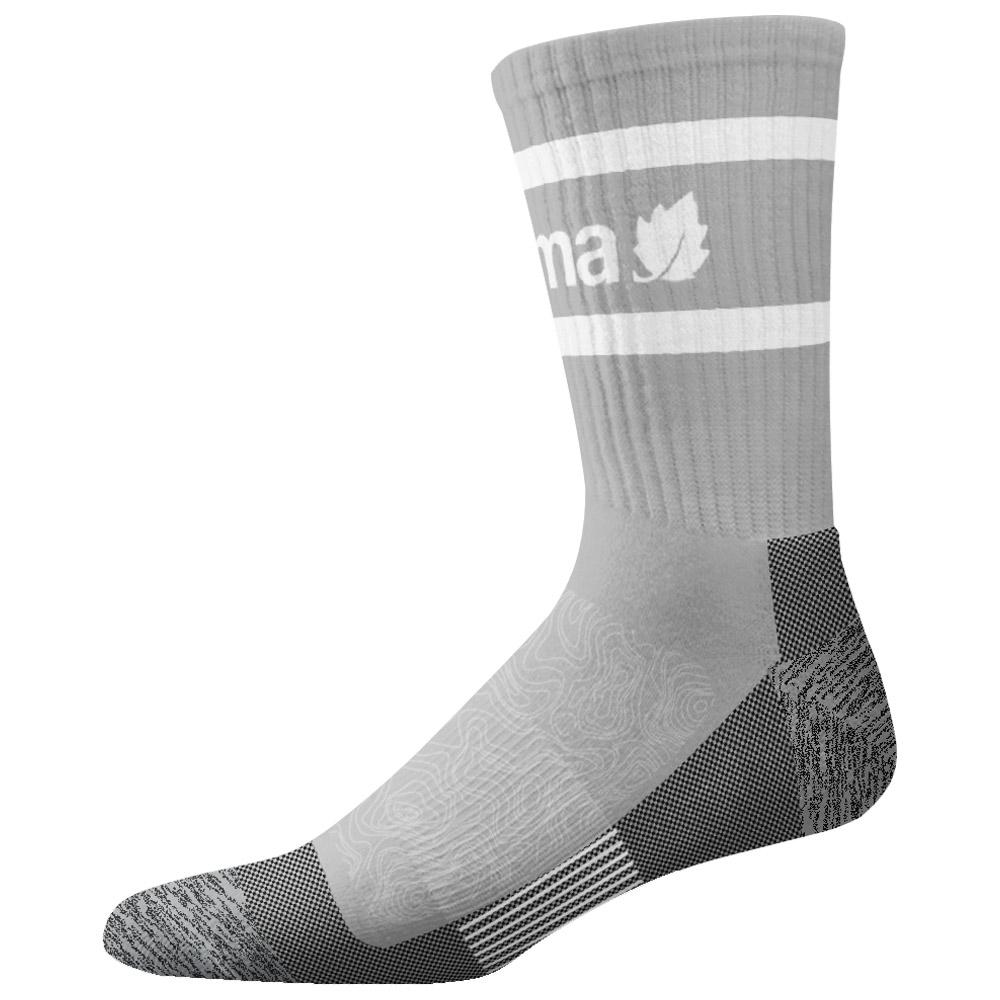 Lafuma - Access Mid Socks Heather Grey - 36-38 - Socken - Größe 36-38 - Grau - Glisshop.de
