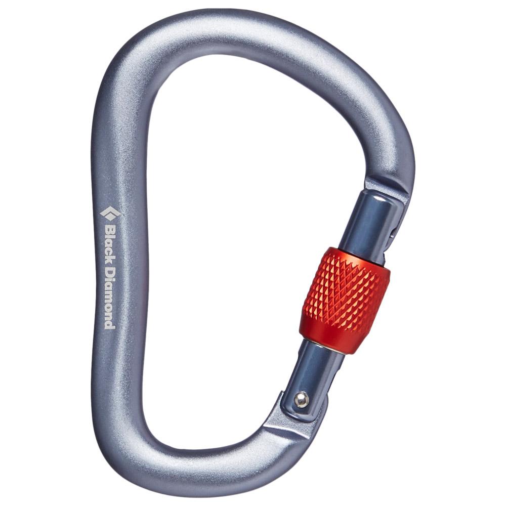 Black Diamond - Rocklock Screwgate Gray - Carabiners