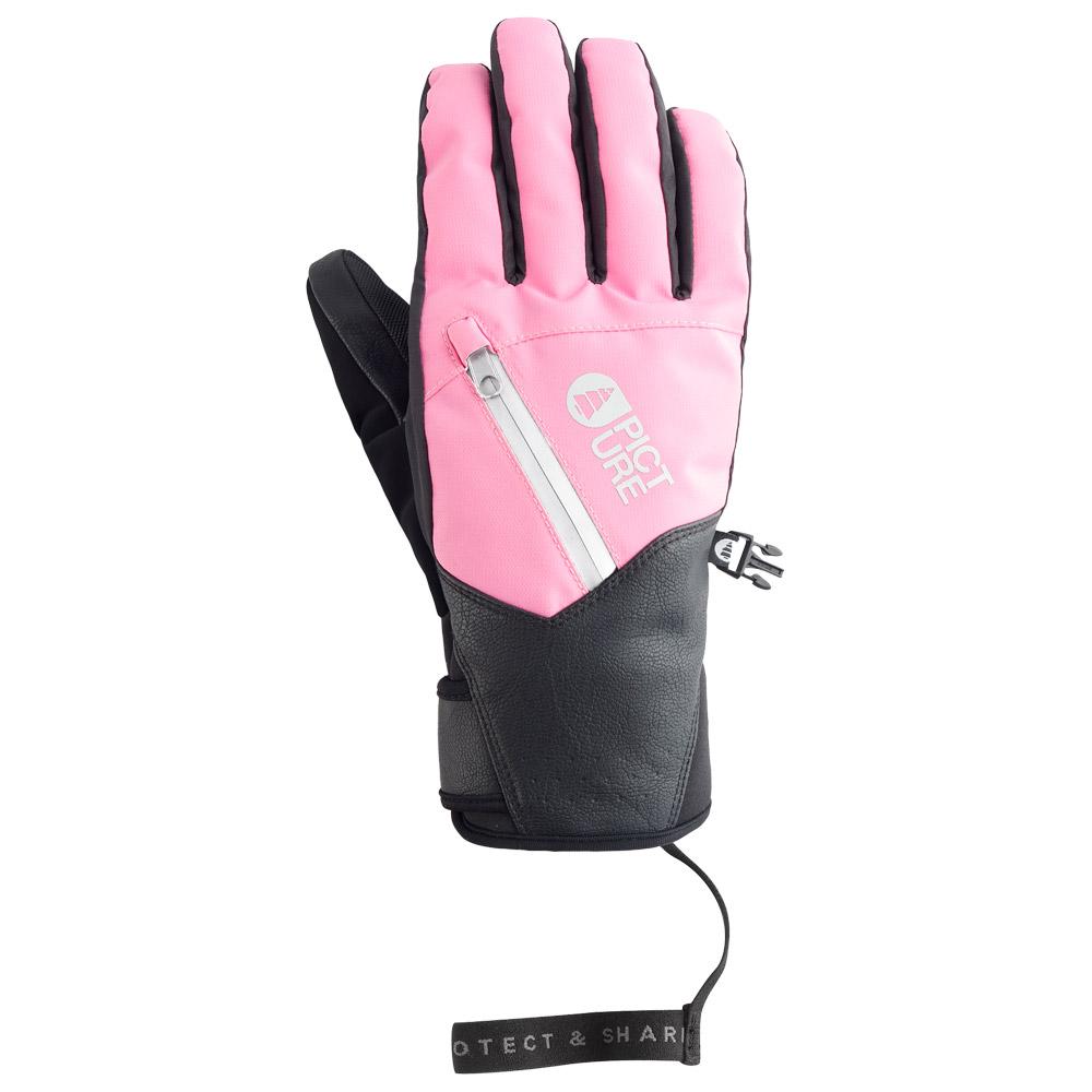 Picture - Kakisa Gloves Super Pink - 6 - Handschuhe - Größe 6 - Rosa - Damen - Glisshop.de