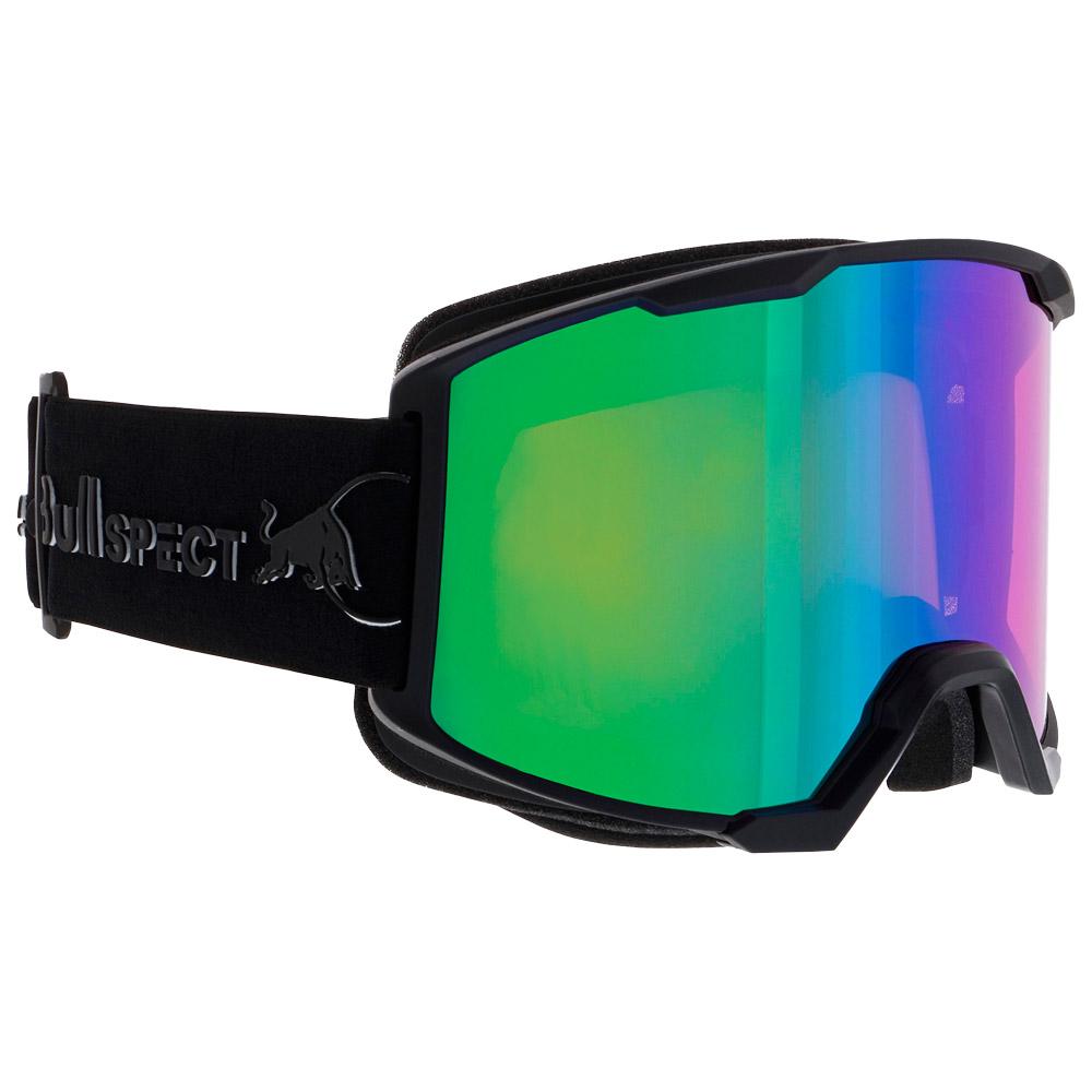 Red Bull Spect - Solo Matt Black Rose Green Mirror - Goggles