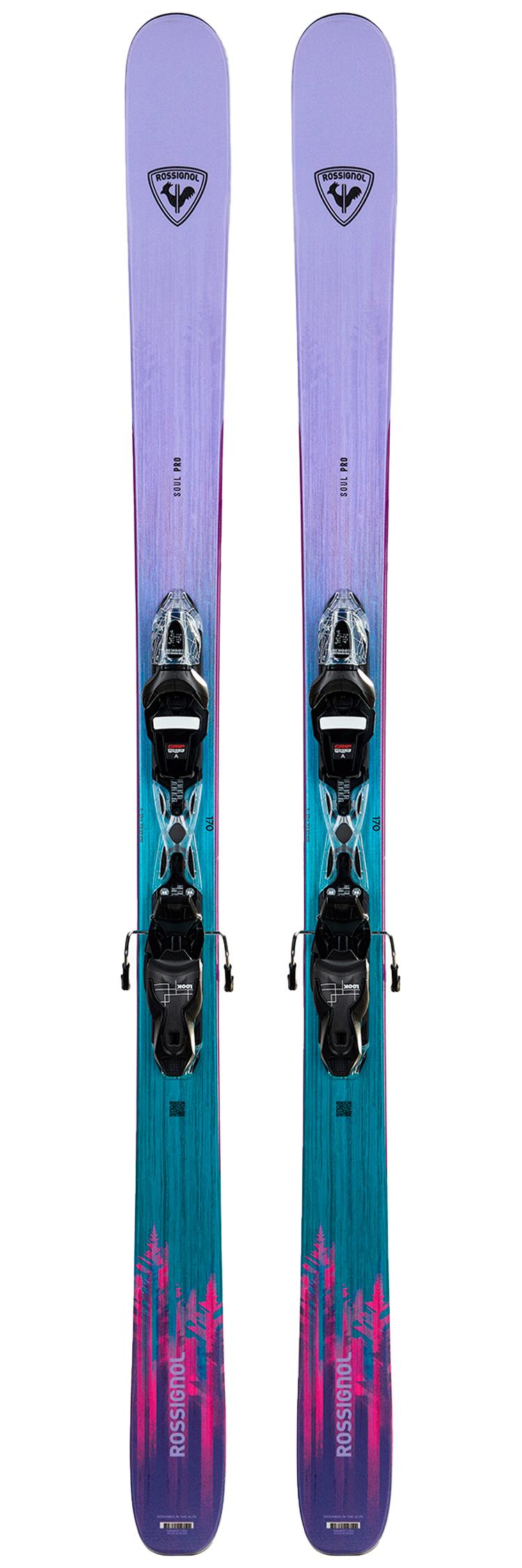 Rossignol - Pack Ski Soul W Pro Xpress - 170 + Xpress W 10 Gw B93 Granit Black - Ski