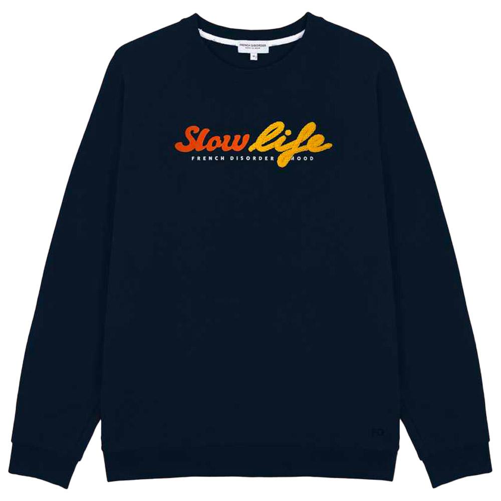 French Disorder - Cycle Slow Life (Tricotin) Navy - XXL - Sweatshirt