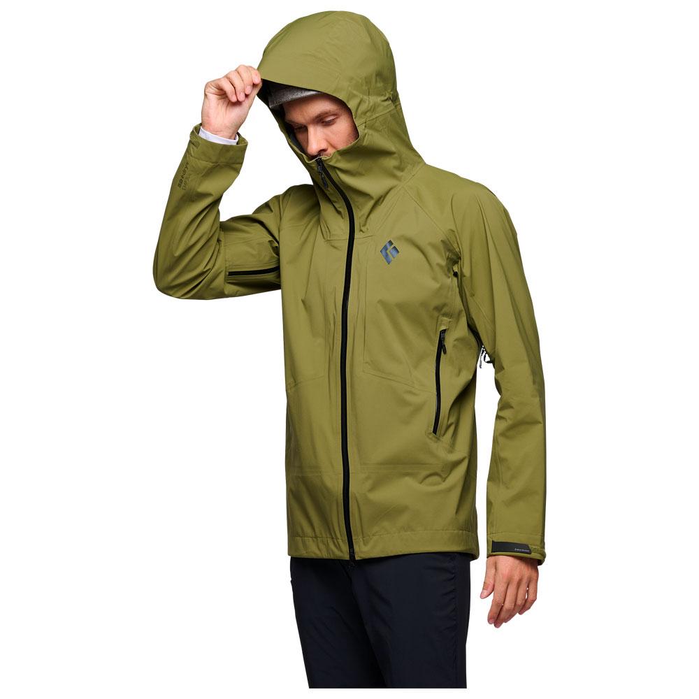 Black Diamond Hiking jacket M Highline Stretch Shell Crag Green