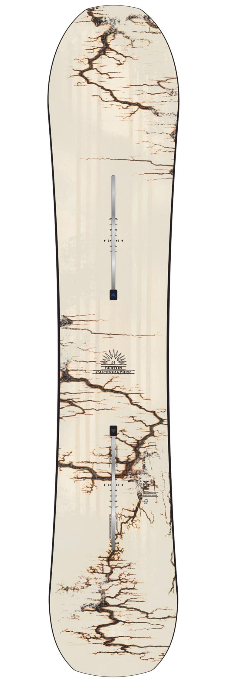 Burton - Pack Snowboard Cartographer Fractal Burning - 162 + Freestyle - Snowboard