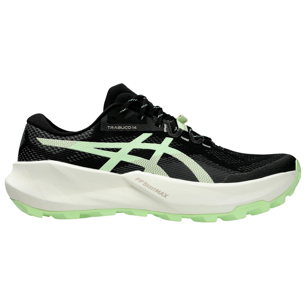 Asics - Trabuco 14 Black Illuminate Yellow - 41.5 - Trail shoes