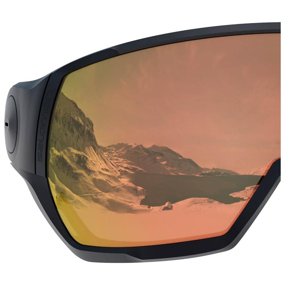 Salomon Visor Pioneer Visor/Icon Visor Black Sigma Poppy Red