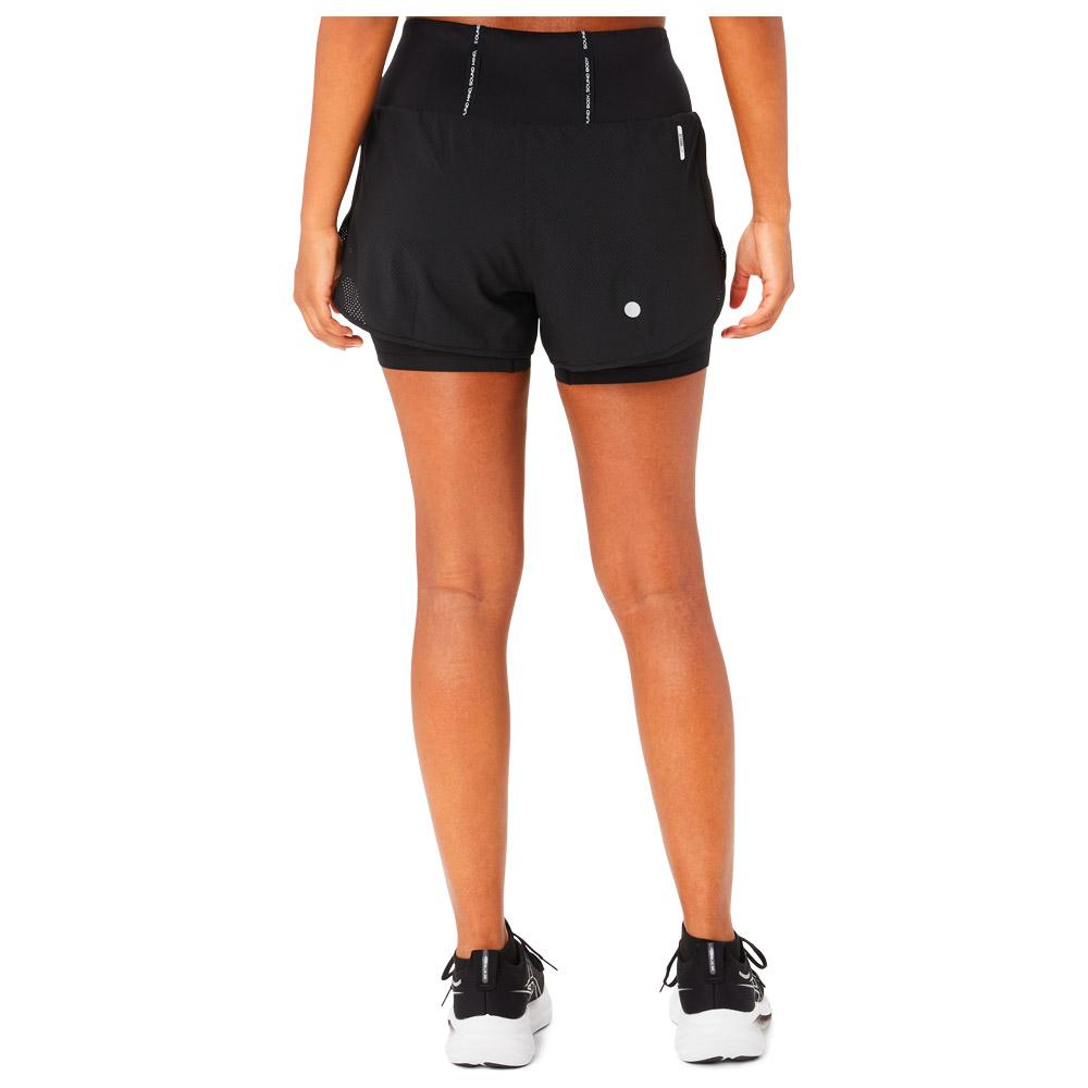 Asics - Road 2-N-1 3.5In Short Performance Black - XS - Trail shorts
