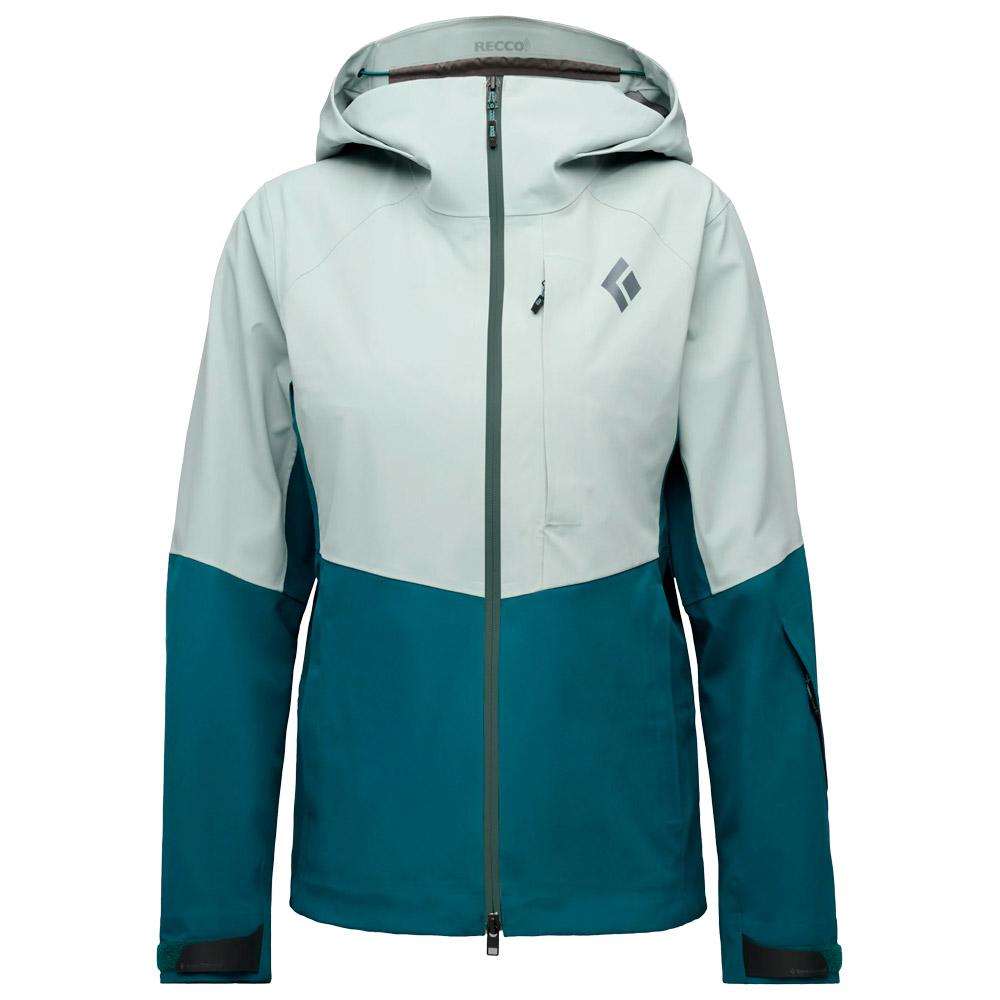 Black Diamond - W Recon Stretch Shell Agave Deep Woods - M - Ski Jacket