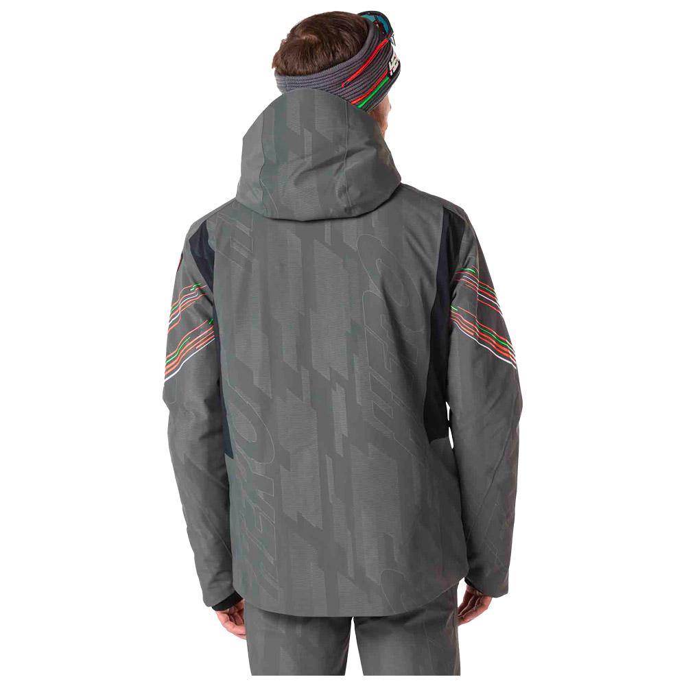 Ski Jacket Rossignol Hero Course Onyx Grey