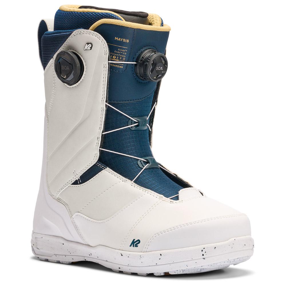 K2 - Maysis White David Djité - 12 - Stiefel - Größe 12 - Weiß - Herren - Glisshop.de