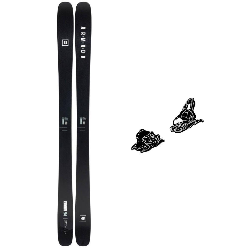 Armada - Pack Ski Arv 94 Black Edition - 185 + 11.0 Tp 100mm Black Anthracite - Ski - Größe 185 - Schwarz - Herren - Glisshop.de