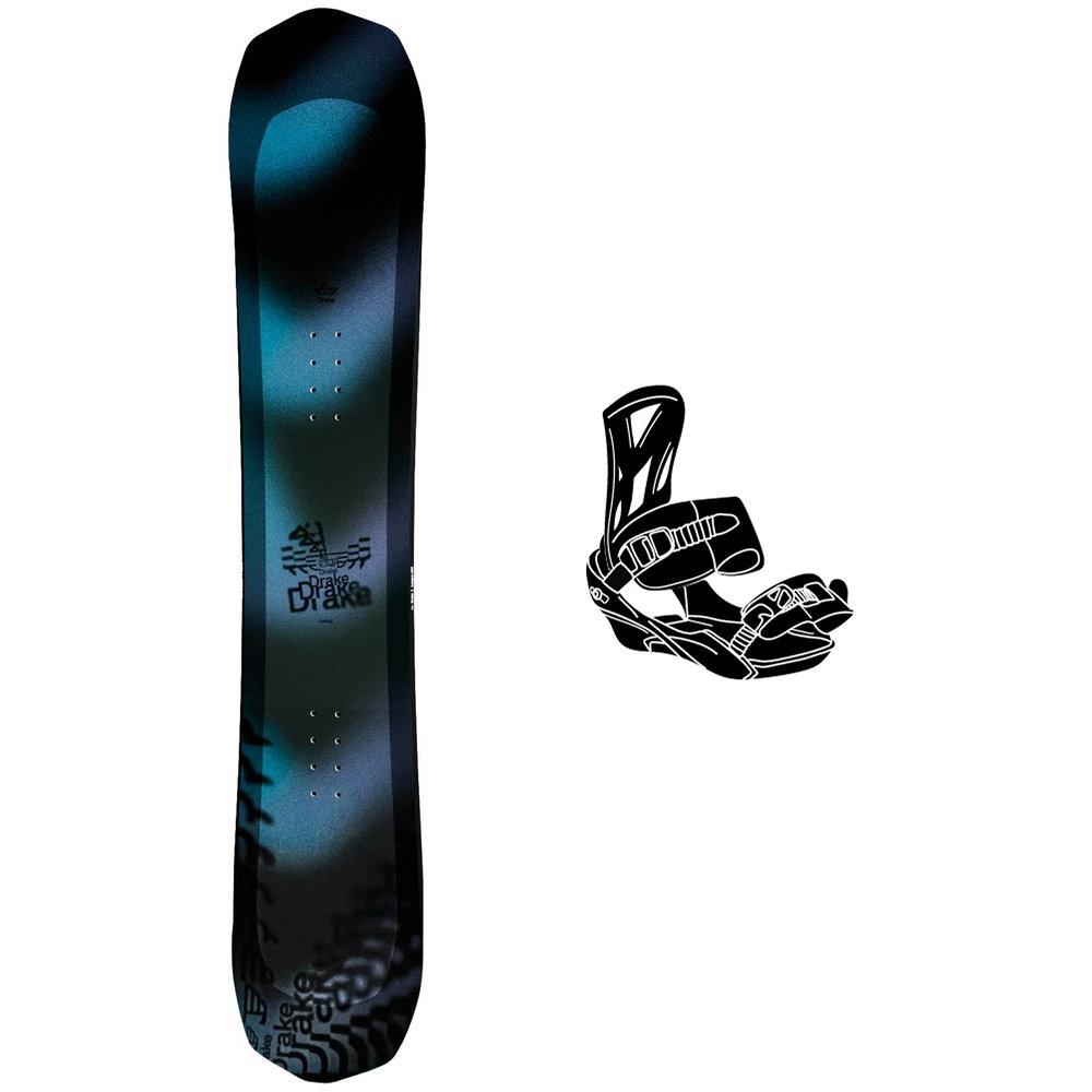 Drake - Pack Snowboard League - 156 + Queen - Snowboard