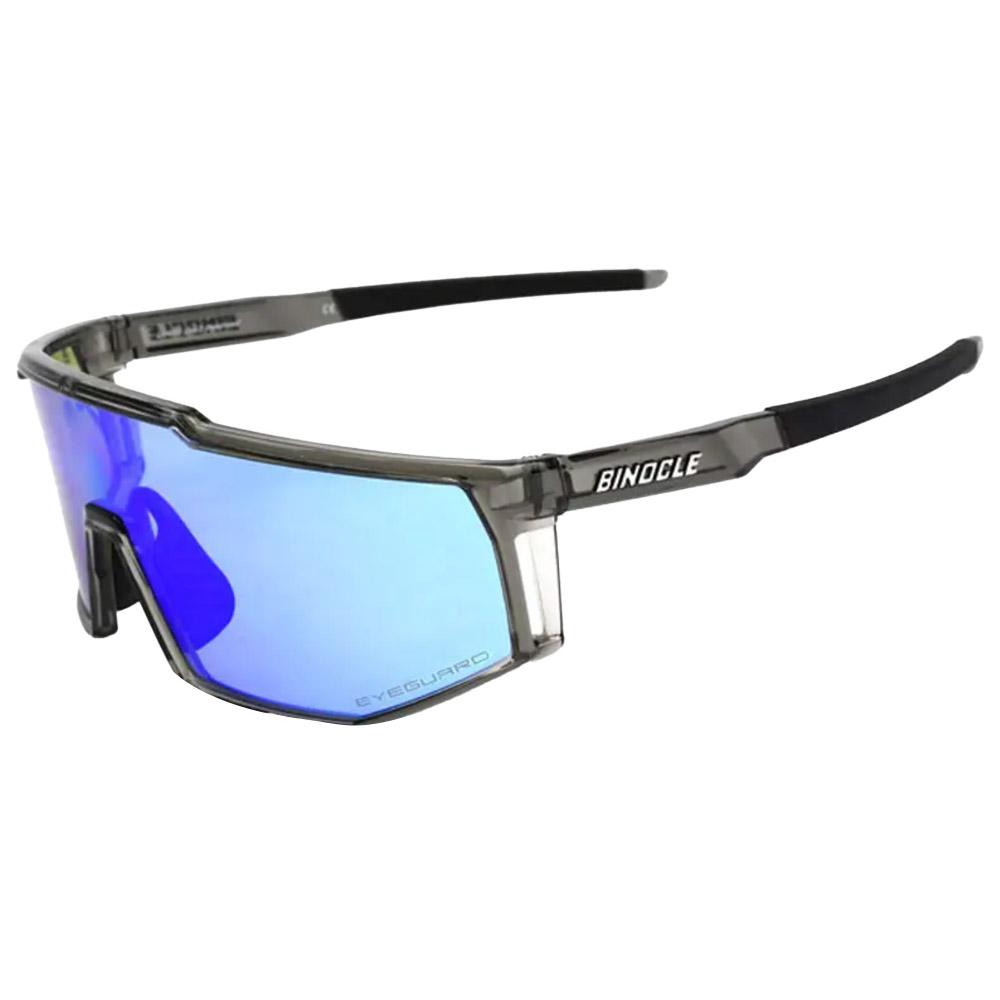 Binocle Eyewear - Horizon Shiny Grey Blue Mirror Polarized - Sunglasses