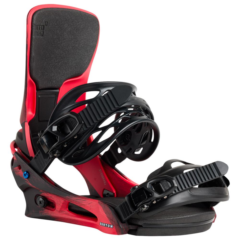 Binding Snowboard Burton Cartel X Black / Red - Winter 2026 | Glisshop