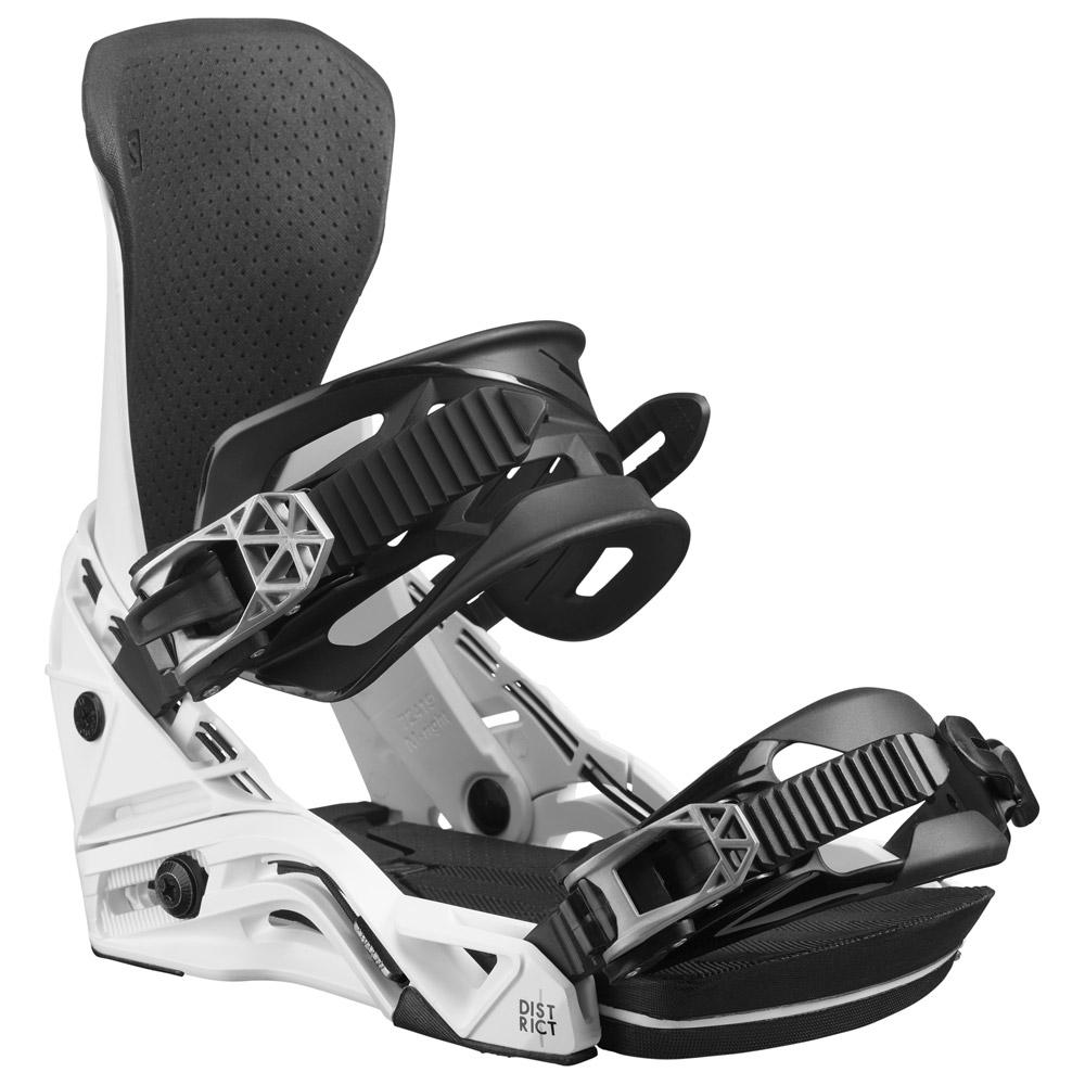 【値下げ】 binding Snowboard Salomon White District スノーボード