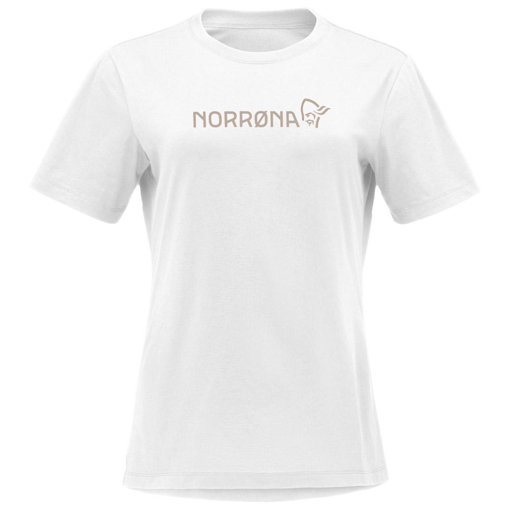 Norrona - /29 Cotton Viking W Pure White - S - Hiking tee-shirt