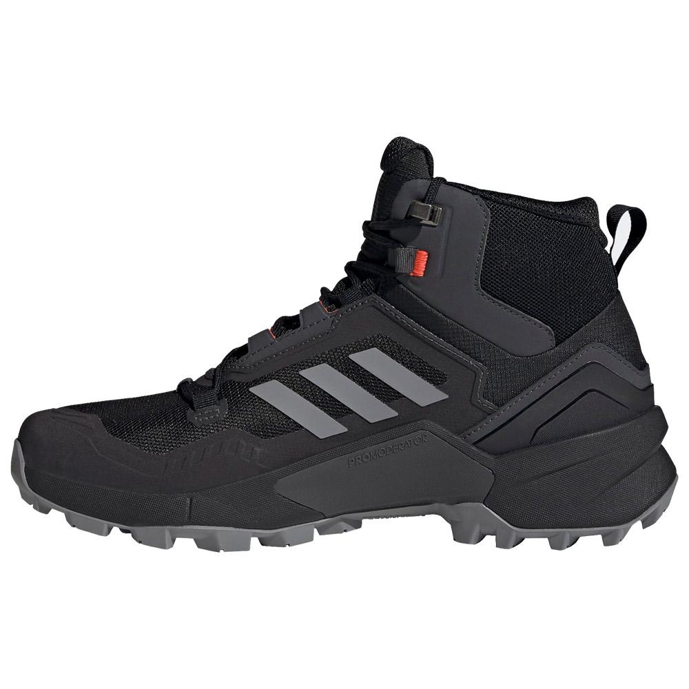 adidas Hiking shoes Terrex Swift R3 Mid Gore-Tex Core Black/Grey  Three/Solar Red - Summer 2023 | Glisshop