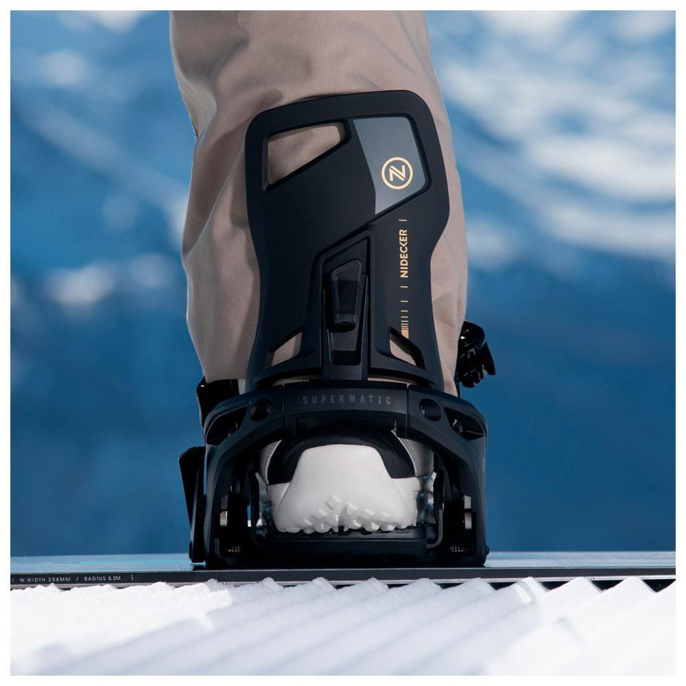 Fix Snowboard Nidecker Supermatic OG Black - Hiver 2026 | Glisshop