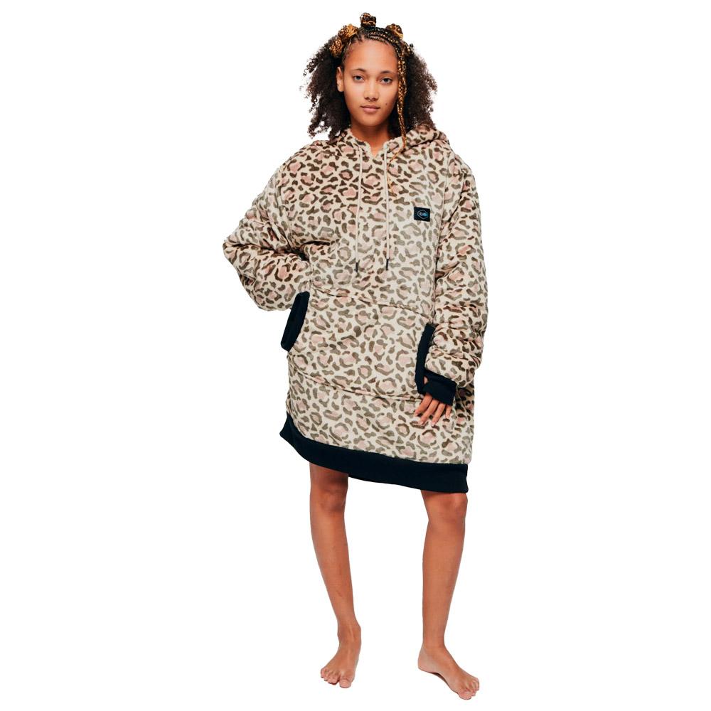 All-In - Poncho Plaid Leopard - XS-M - Poncho