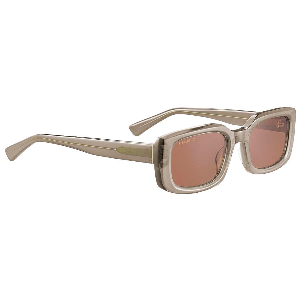 Serengeti - Nicholson Shiny Crystal Taupe Grey Mineral Polarized Drivers - Sonnenbrille - Grau - Glisshop.de