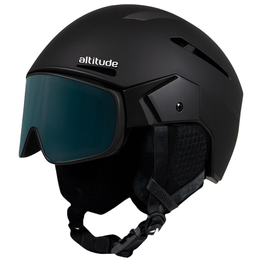 Altitude Eyewear - Stratos Visor Matte Black - L - Helmet w/ visor