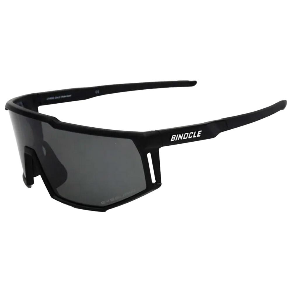 Binocle Eyewear - Horizon Shiny Black Gradient Grey Polarized - Sonnenbrille